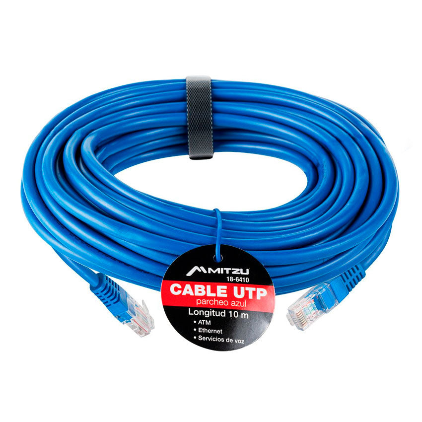 MITZU CABLE ETHERNET 10 MTS