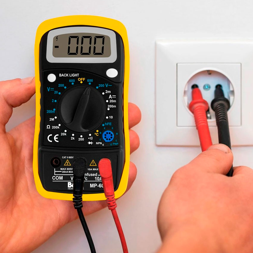 BORK MULTIMETRO DIGITAL ALARMA DE CONTINUIDAD MEDIDOR DE FRECUENCIA