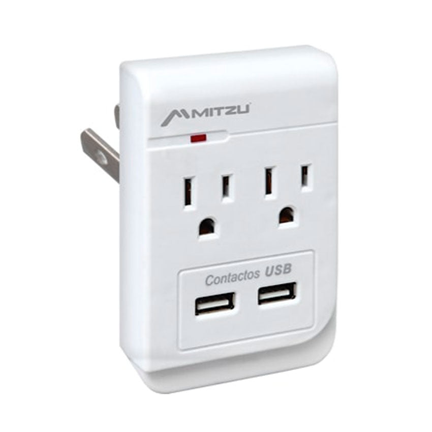 MITZU ADAPTADOR AC CON USB