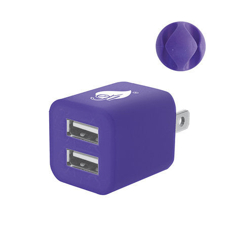 MITZU ADAPTADOR AC CON 2 USB