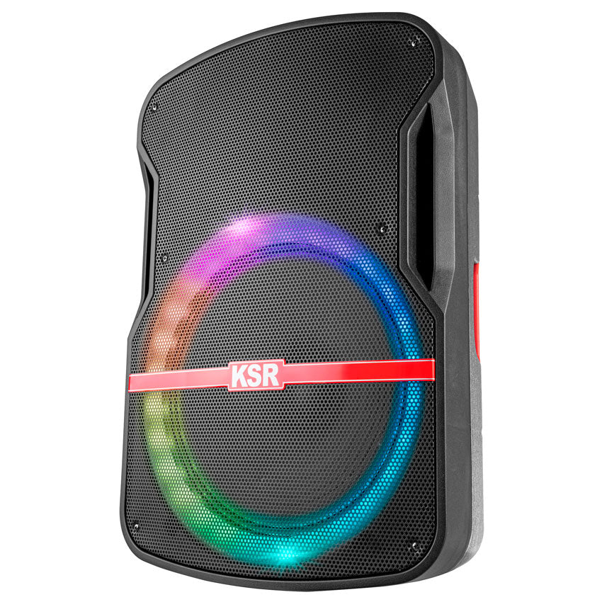 KSR BAFLE 15 PULGADAS 25,000 WATTS BLUETOOTH CON STAND