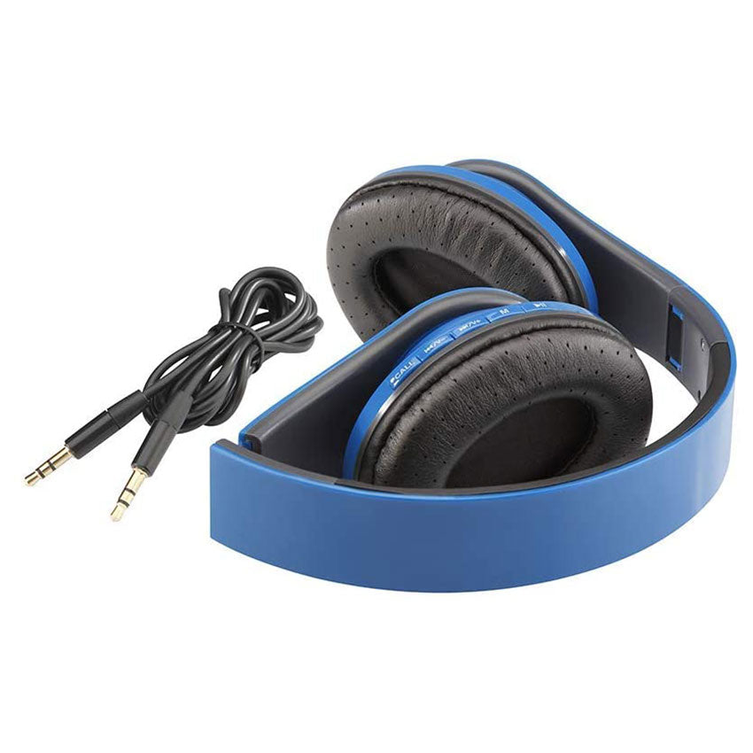 KAISER AUDIFONOS BLUETOOTH "G" CON MICRO SD COLOR AZUL