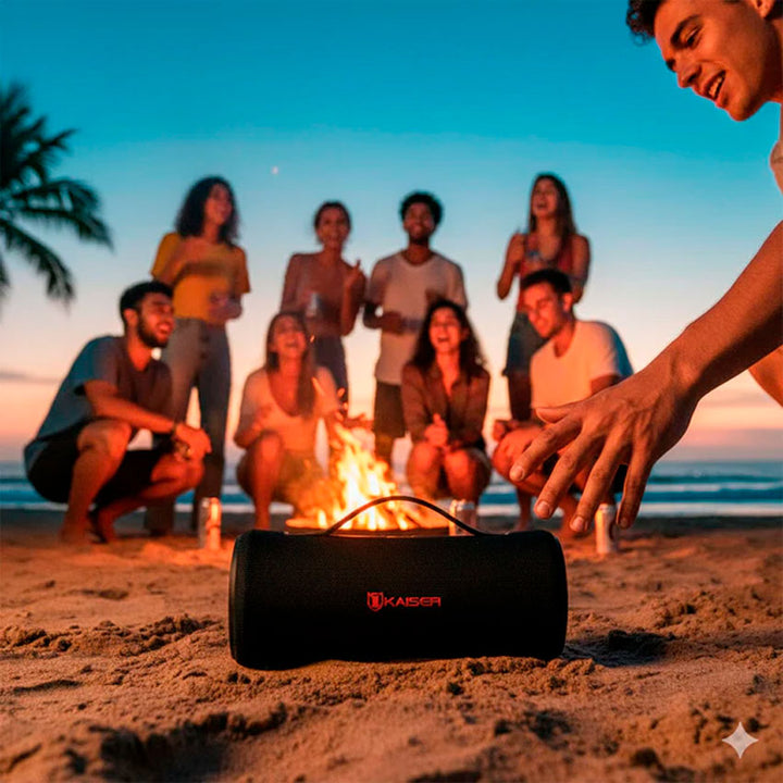 Bocina Bluetooth Ksr 2 X 3" Bazooka Negro