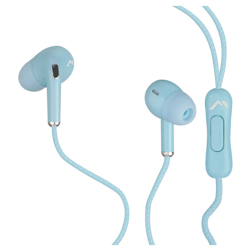 MITZU AUDIFONOS ALAMBRICOS IN EAR COLOR AZUL