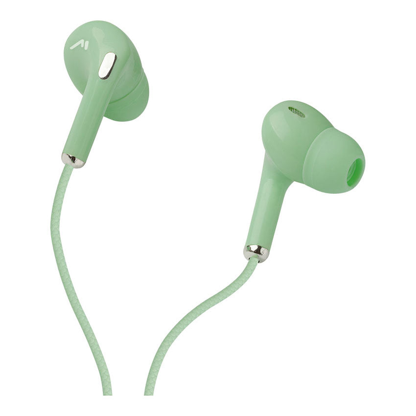 MITZU AUDIFONOS ALAMBRICOS IN EAR COLOR VERDE