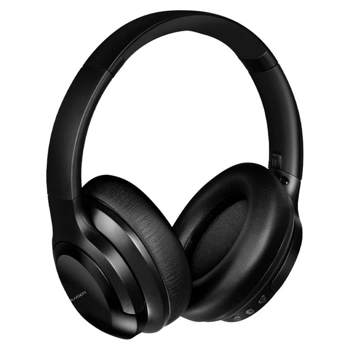 KAISER AUDÍFONOS BLUETOOTH DE DIADEMA NEGRO CON CANCELACIÓN ACTIVA DE RUIDO