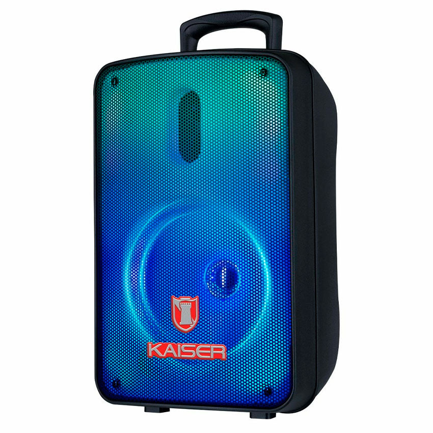 KSR BAFLE FULL FLAME RECARGABLE 8" 6,200 W PMPO EFECTO ILUMINACIÓN DE FLAMA KSRLINK
