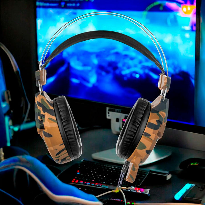 AUDIFONOS GAMING BASHER NEGRO