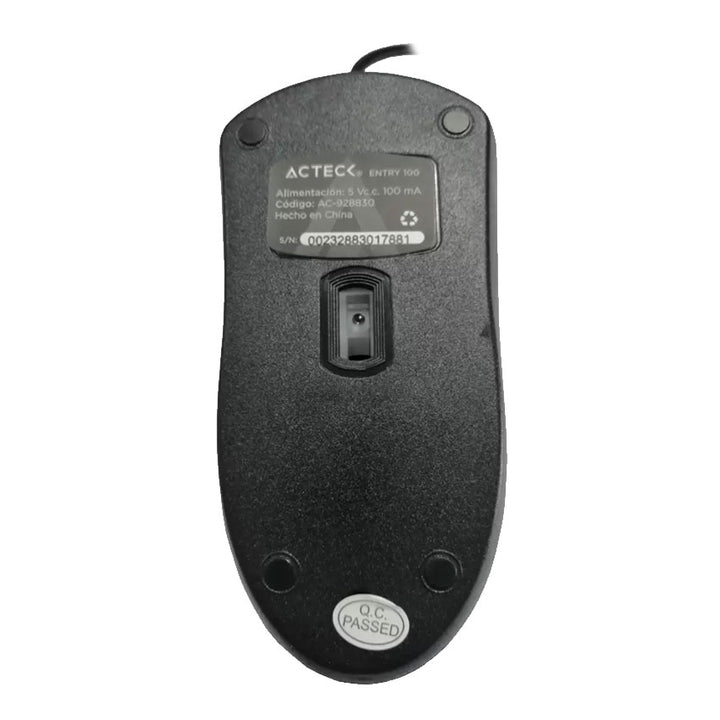 ACTECK MOUSE OPTICO AC-928830