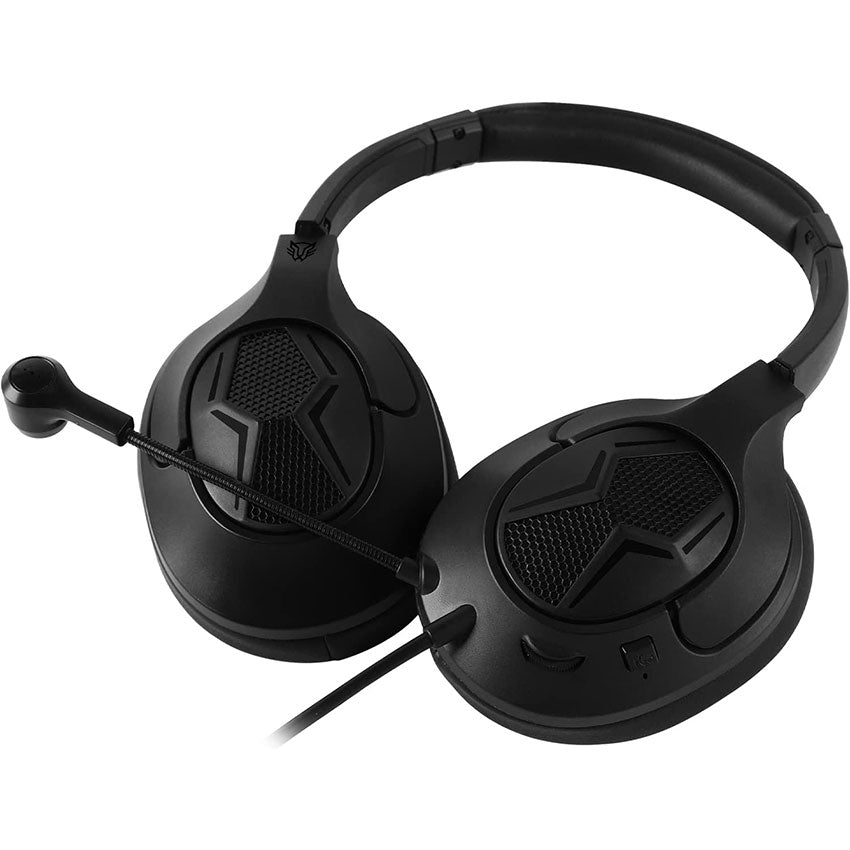 BALAM RUSH AUDIFONOS ALAMBRICOS GAMING O EAR COLOR NEGRO