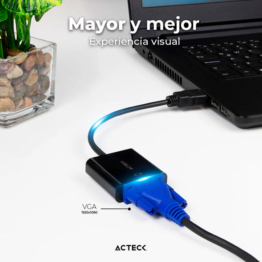 ACTECK ADAPTADOR HDMI A VGA