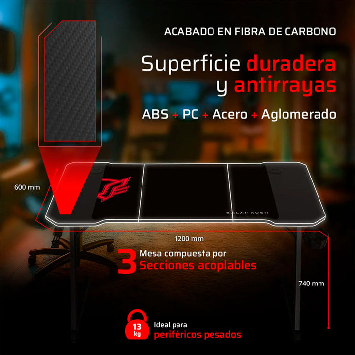 ESCRITORIO GAMING BALAM RUSH