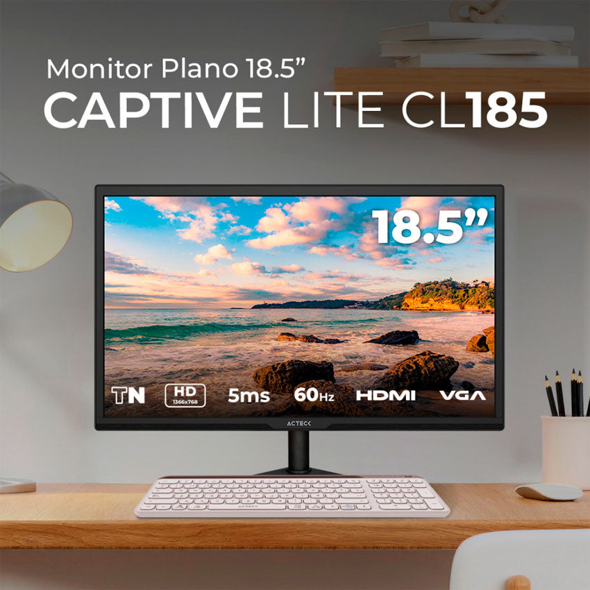 Monitor para Pc Acteck 18.5 Pulgadas