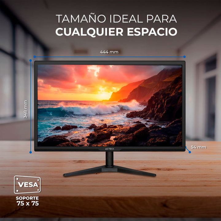 Monitor para Pc Acteck 18.5 Pulgadas