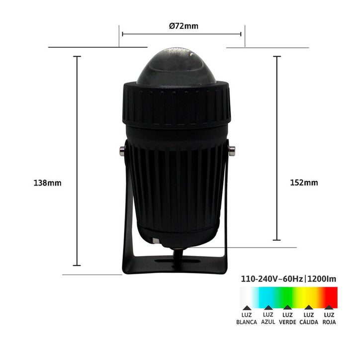 Reflector Led para Exterior 10w Jwj