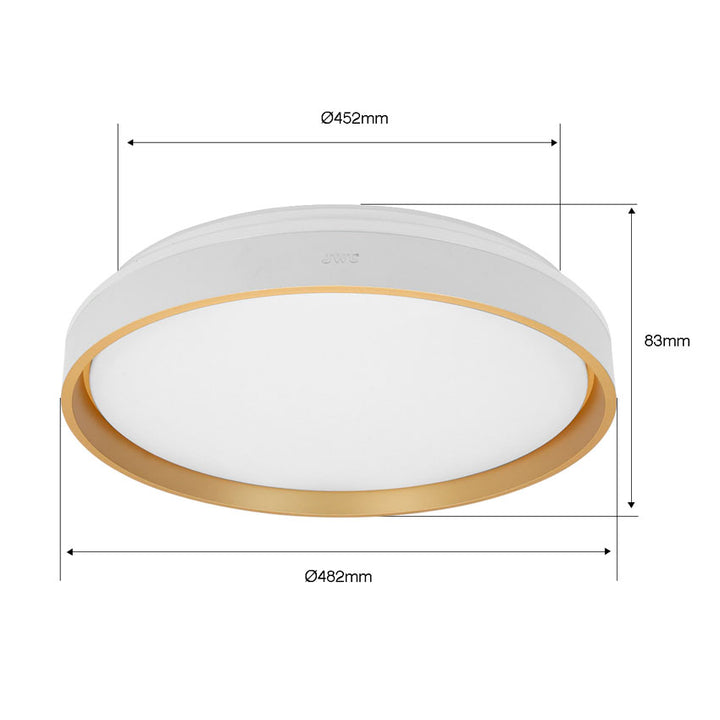 Lampara Led de Techo Tipo Plafon 50w ( 3500 Lm) Jwj