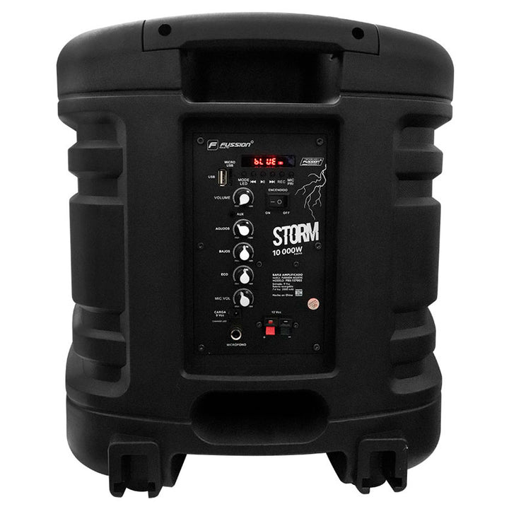 FUSSION BAFLE 15" PULGADAS 10,000 WATTS PMPO BLUETOOTH