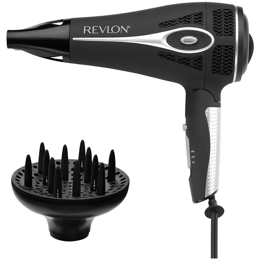 REVLON SECADORA DE CABELLO RETRACTABLE CORD