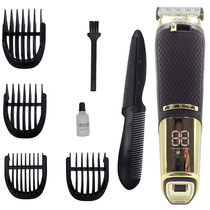 CUTTING EDGE CORTADORA DE CABELLO ELECTRICA KIT DE 8 PIEZAS PARA CABE