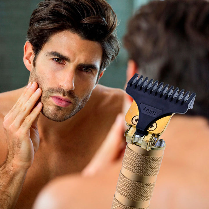 Cutting Edge Cortadora de Cabello Recargable Dorada y Diseño Ergonómico