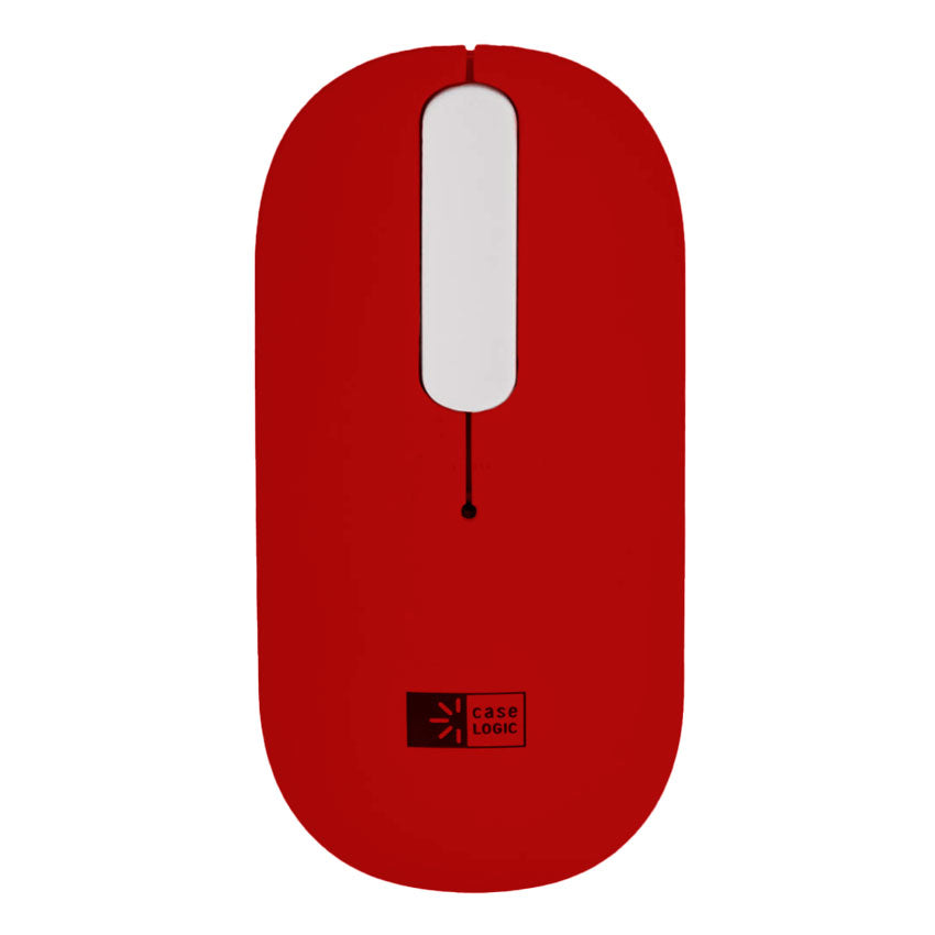 MOUSE INALAMBRICO RECARGABLE CASE LOGIC ROJO