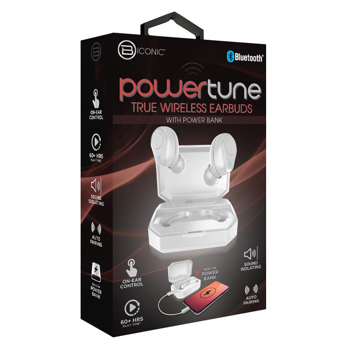 BICONIC AUDIFONOS TRUE WIRELESS IN EAR COLOR BLANCO