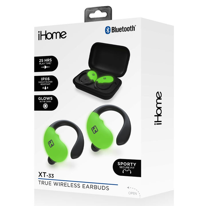 IHOME AUDIFONOS TRUE WIRELESS IN EAR COLOR VERDE