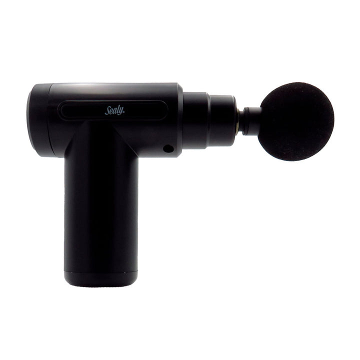 Sealy Mini Masajeador 6 Velocidades con 4 Cabezas Intercambiables