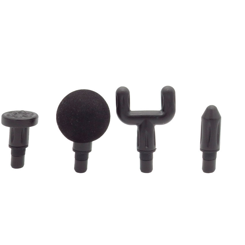 Sealy Mini Masajeador 6 Velocidades con 4 Cabezas Intercambiables