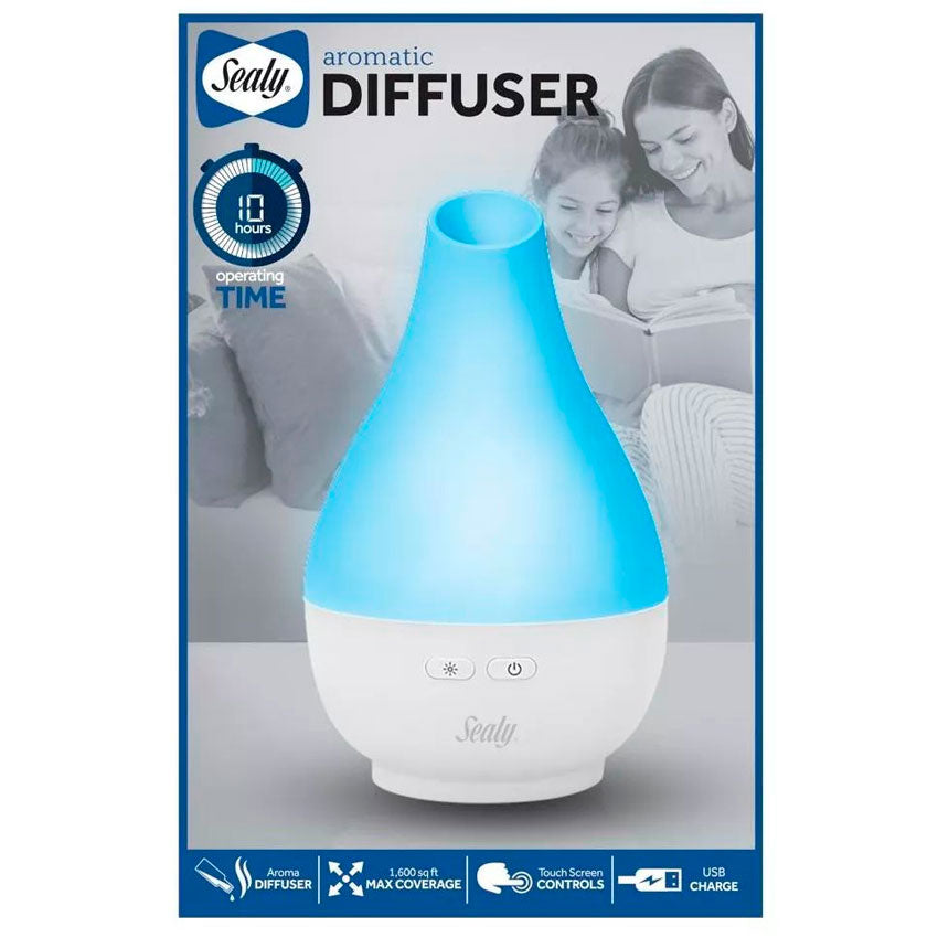 HUMIDIFICADOR CON LUZ MULTICOLOR SEALY