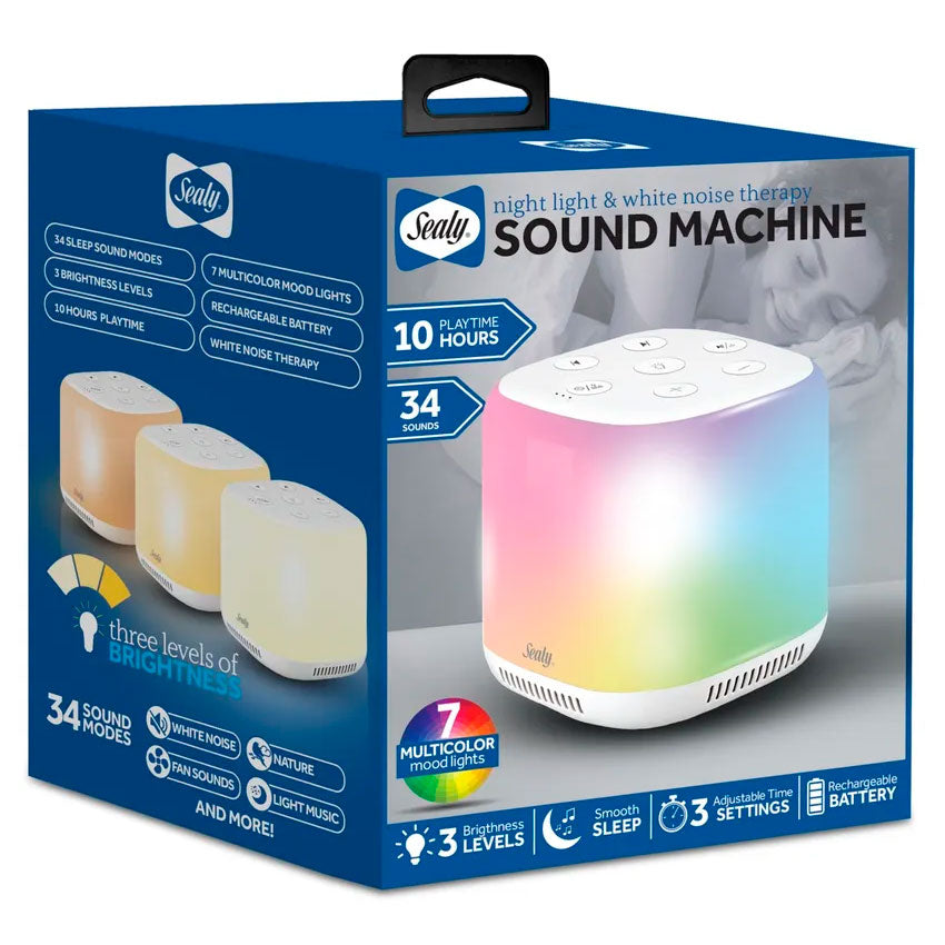 SEALY SOUND MACHINE CON LUZ RGB