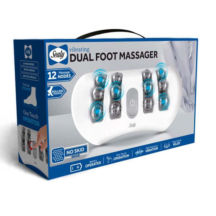 SEALY MASAJEADOR PARA PIES VIBRACIÓN Y NODOS RODANTES
