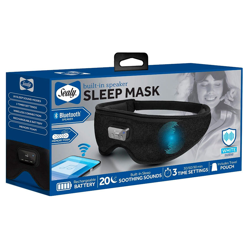 SEALY MASCARILLA RELAJANTE CON BOCINA BT