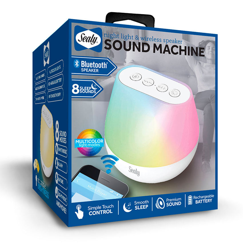 SEALY SOUND MACHINE CON LUZ RGB