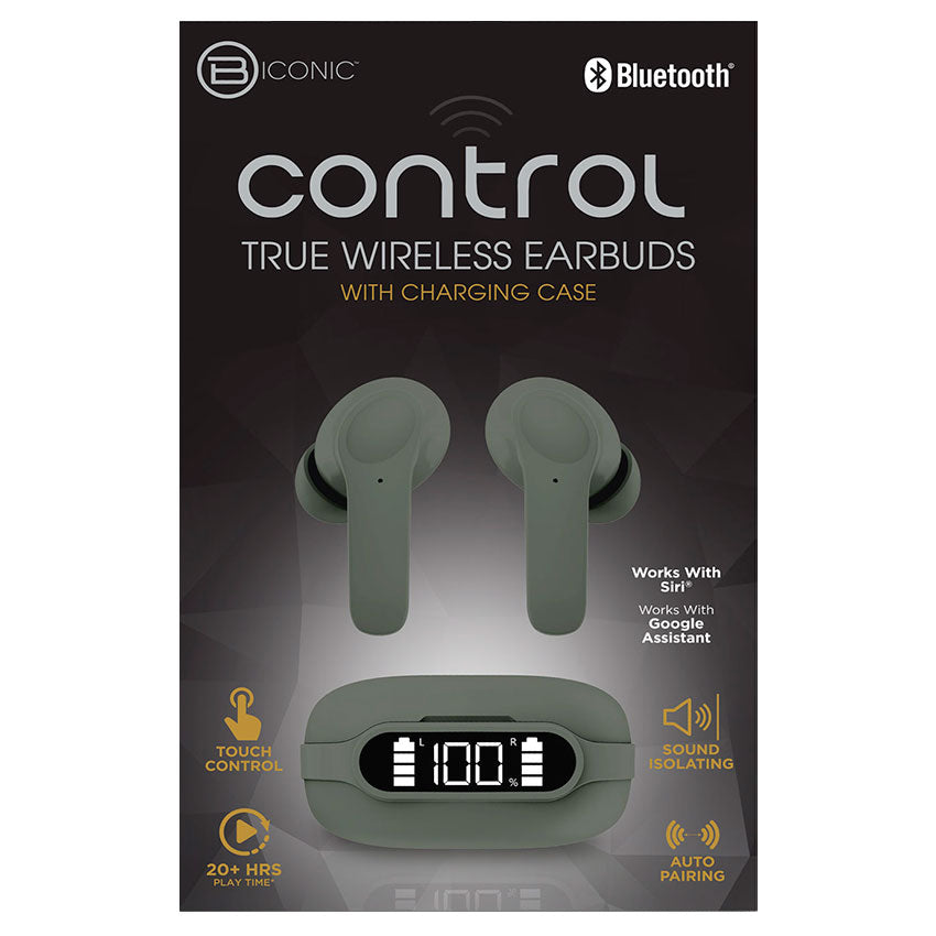 BICONIC AUDIFONOS TRUE WIRELESS IN EAR COLOR VERDE