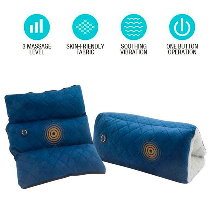 VIBRANT ALMOHADA DE MASAJE PLEGABLE