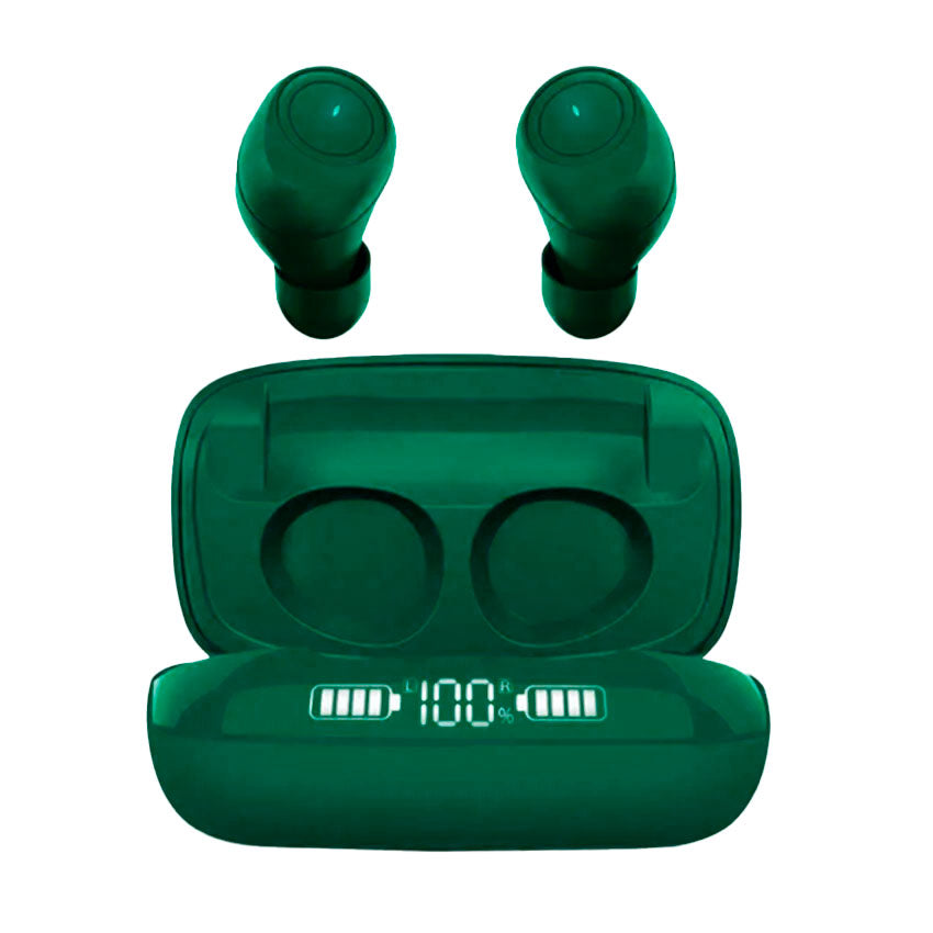 BICONIC AUDIFONOS TRUE WIRELESS IN EAR COLOR VERDE