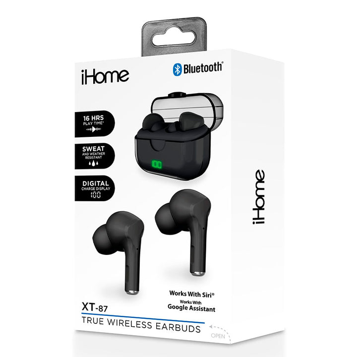 IHOME AUDIFONOS TRUE WIRELESS IN EAR COLOR NEGRO