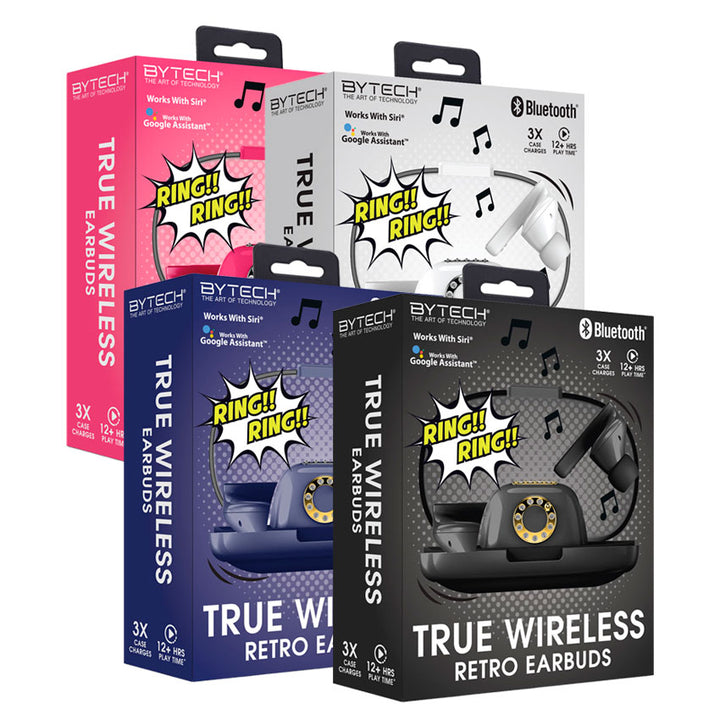 AUDIFONOS TRUE WIRELESS BYTECH TELEPHONE RETR