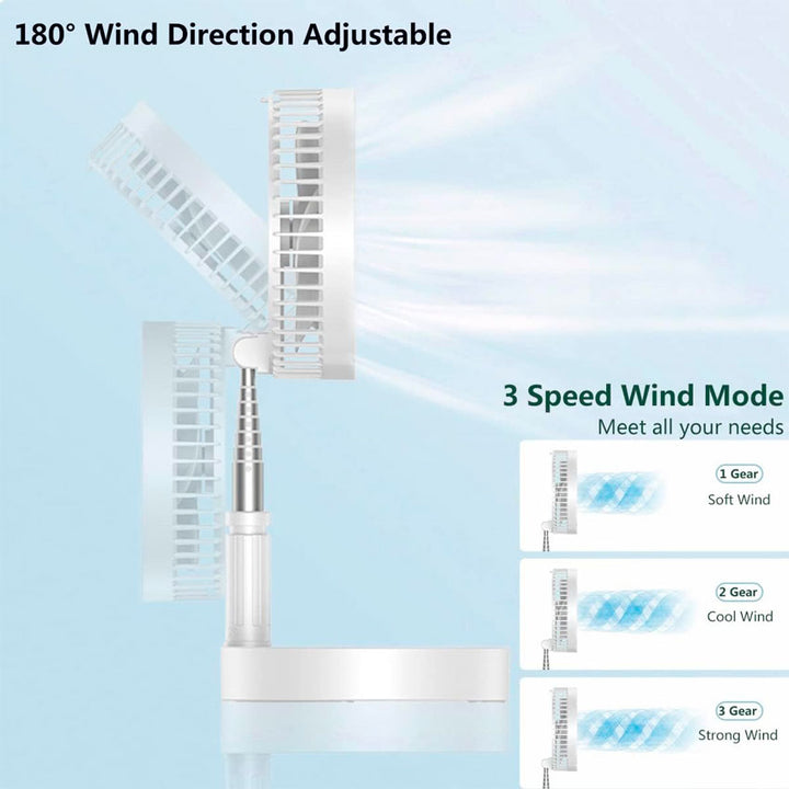 SEALY VENTILADOR DE PEDESTAL PLEGABLE