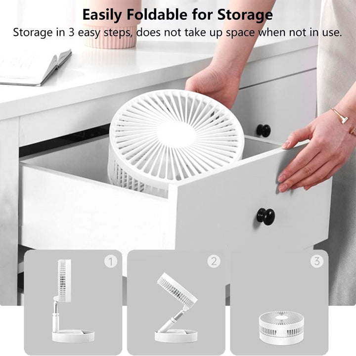 SEALY VENTILADOR DE PEDESTAL PLEGABLE