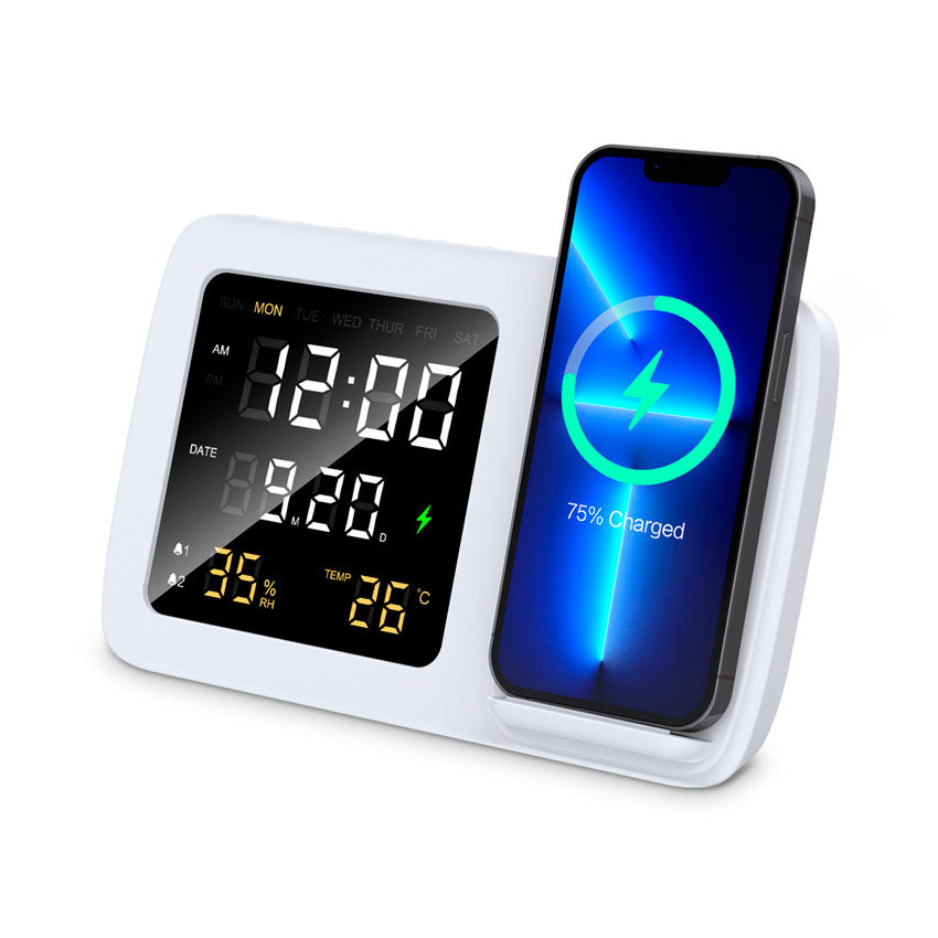 SEALY RELOJ DESPERTADOR C/CARGADOR WIRELESS