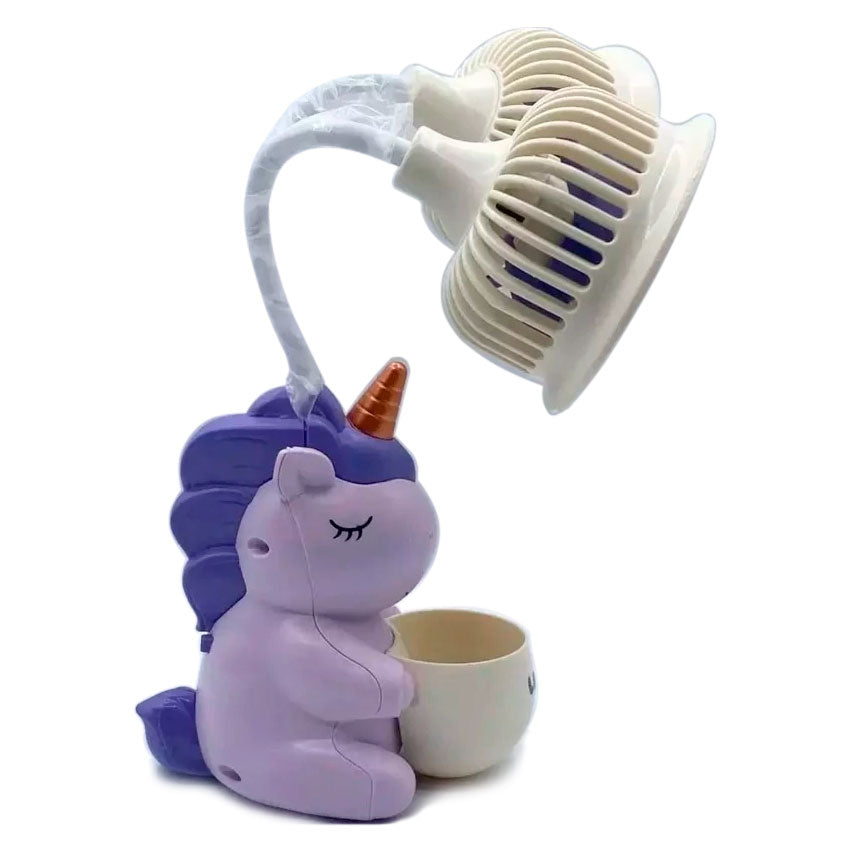 Ventilador Portatil Dual Unicornio Bytech
