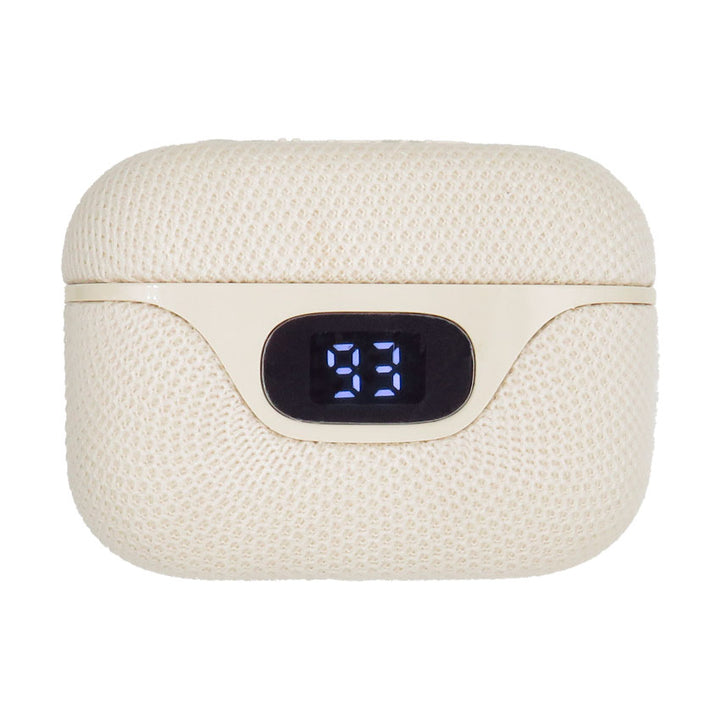Ihome Audifonos True Wireless Xt-63 con Display Ipx4 30 Horas de Bateria Color Beige