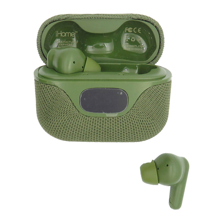 Ihome Audifonos True Wireless Xt-63 con Display Verde
