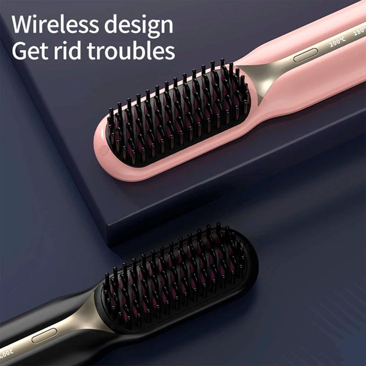 CEPILLO ALISADOR INALAMBRICO GAIAM ROSA