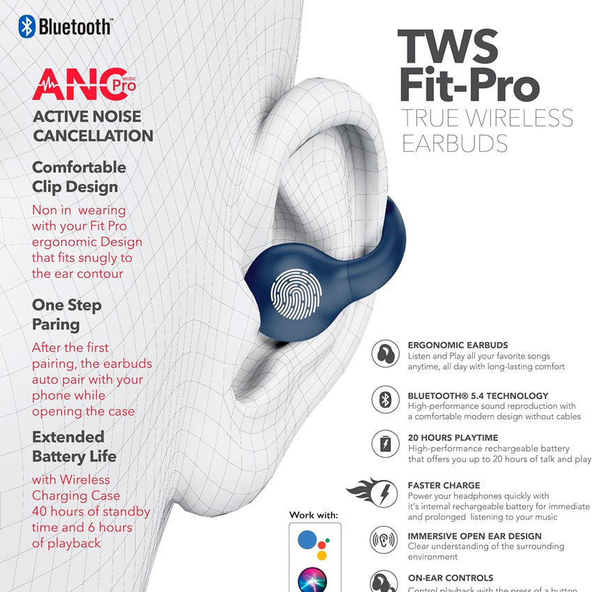 CASE LOGIC AUDIFONOS TRUE WIRELESS OPEN EARBUDS COLORES