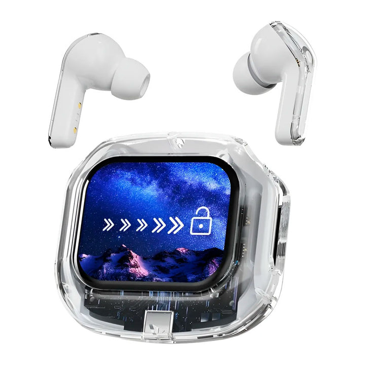 CASE LOGIC AUDIFONOS TRUE WIRELESS C/DISPLAY BLANCO