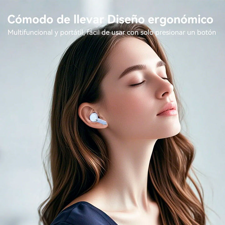 CASE LOGIC AUDIFONOS TRUE WIRELESS C/DISPLAY BLANCO