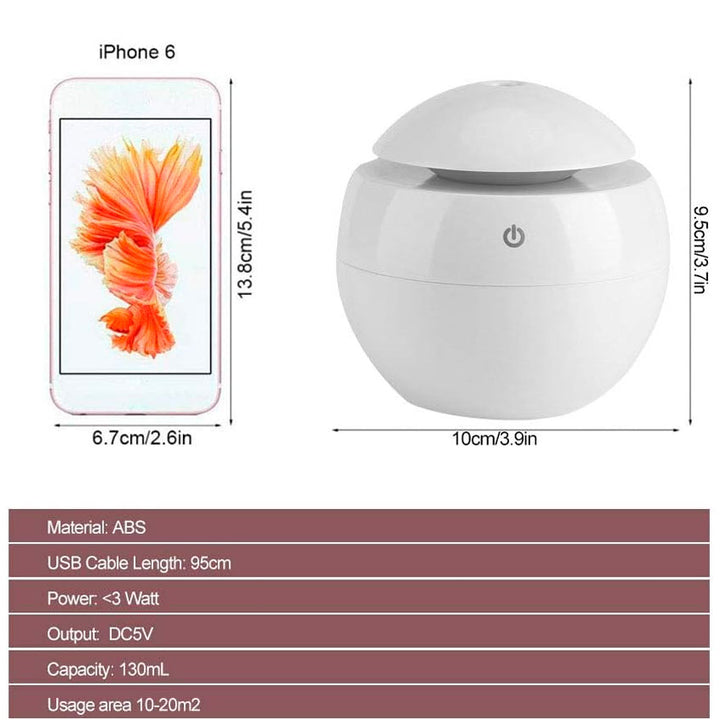 HUMIDIFICADOR IRIDISCENTE BWELL